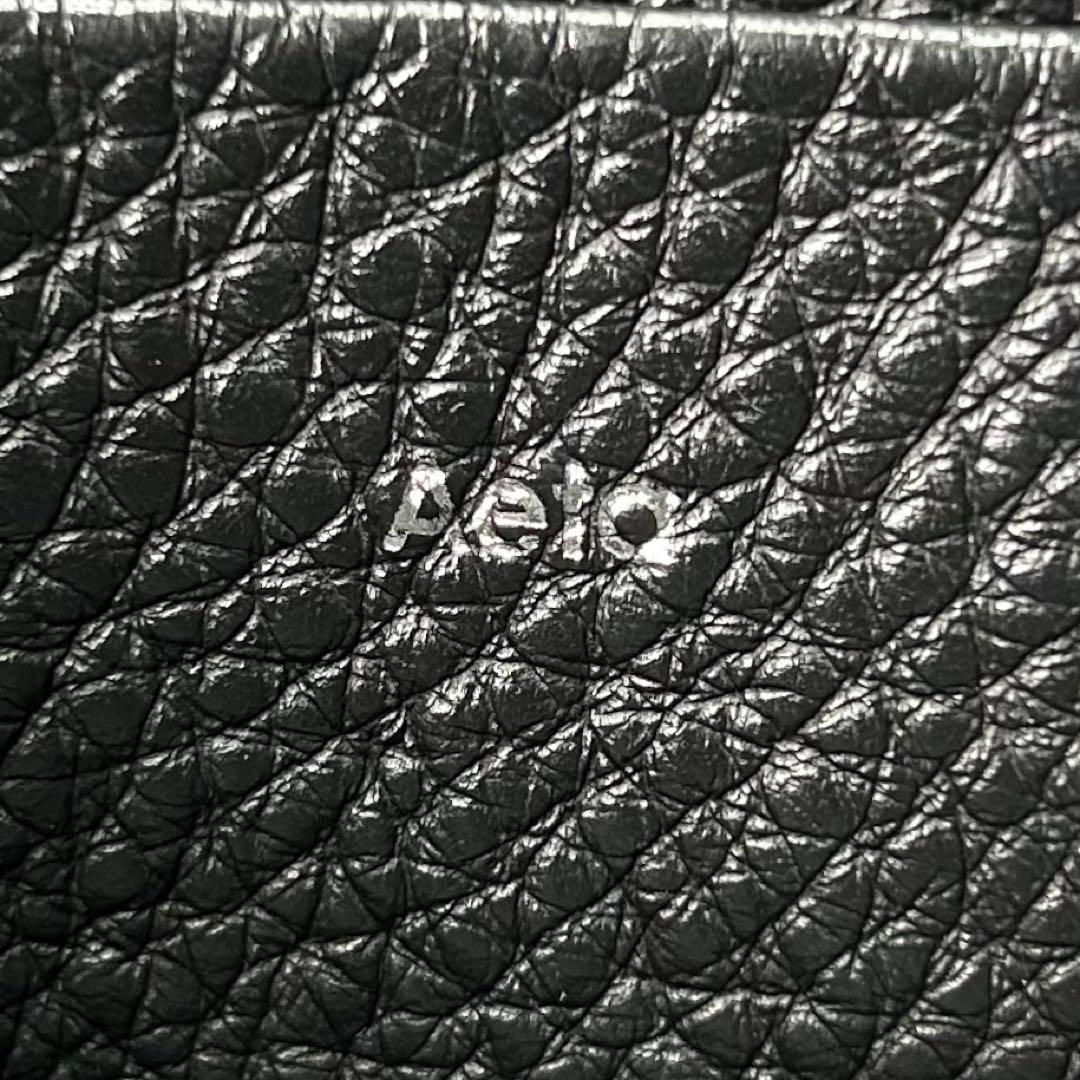 極美品　アエタ ハンドバッグ ミニトートバッグ　PG32 ブラックXS 黒