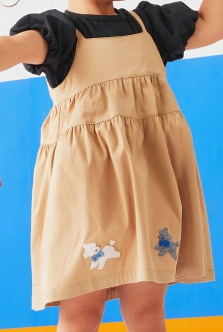 新品未使用☆120cm☆ファミリア☆ワンピース☆