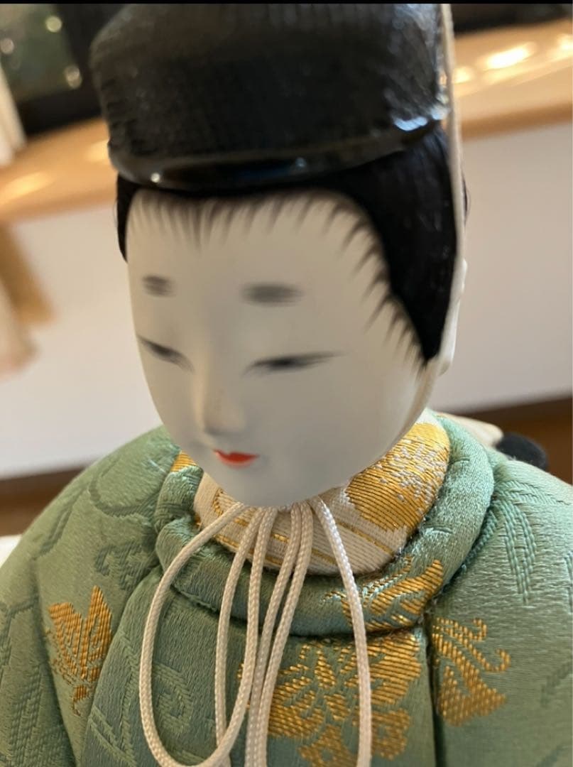 ひな祭り　親王飾り　原米州　米州工房　木目込み　無形文化財　人間国宝