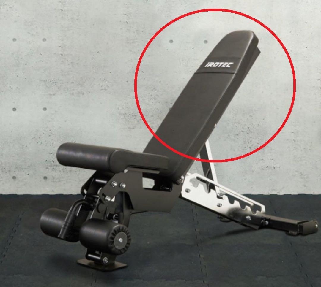 ※背もたれのみ アイロテック プロフェッショナルワークアウトベンチWOT