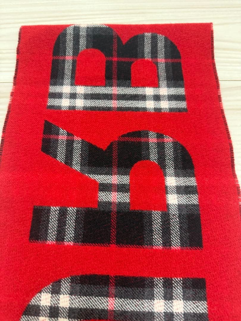 バーバリー　マフラー　 ストール　 リバーシブル　8015183