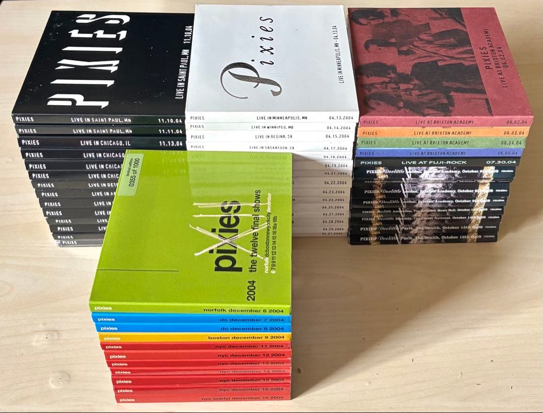 Pixies オフィシャルライヴ盤 53タイトルセット