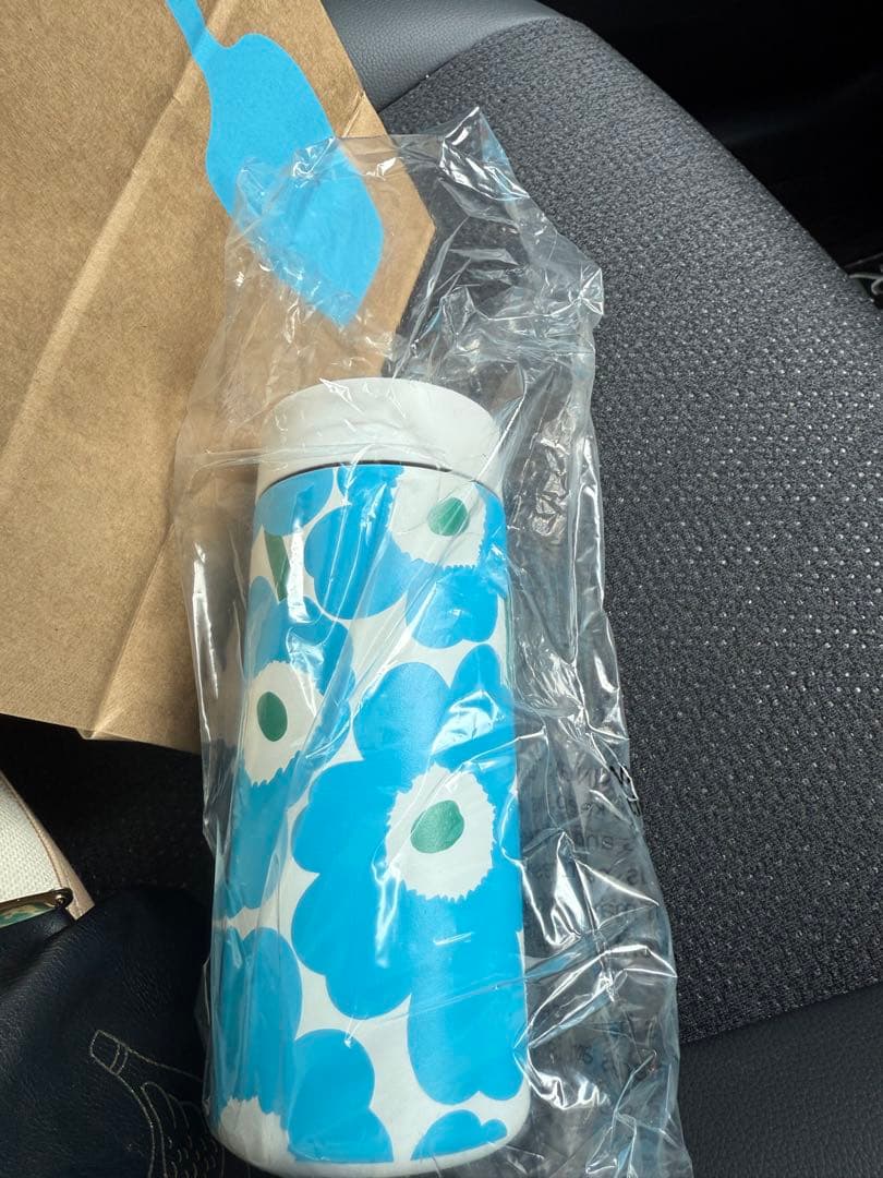 紙袋付　Marimekko × BLUE BOTTLE