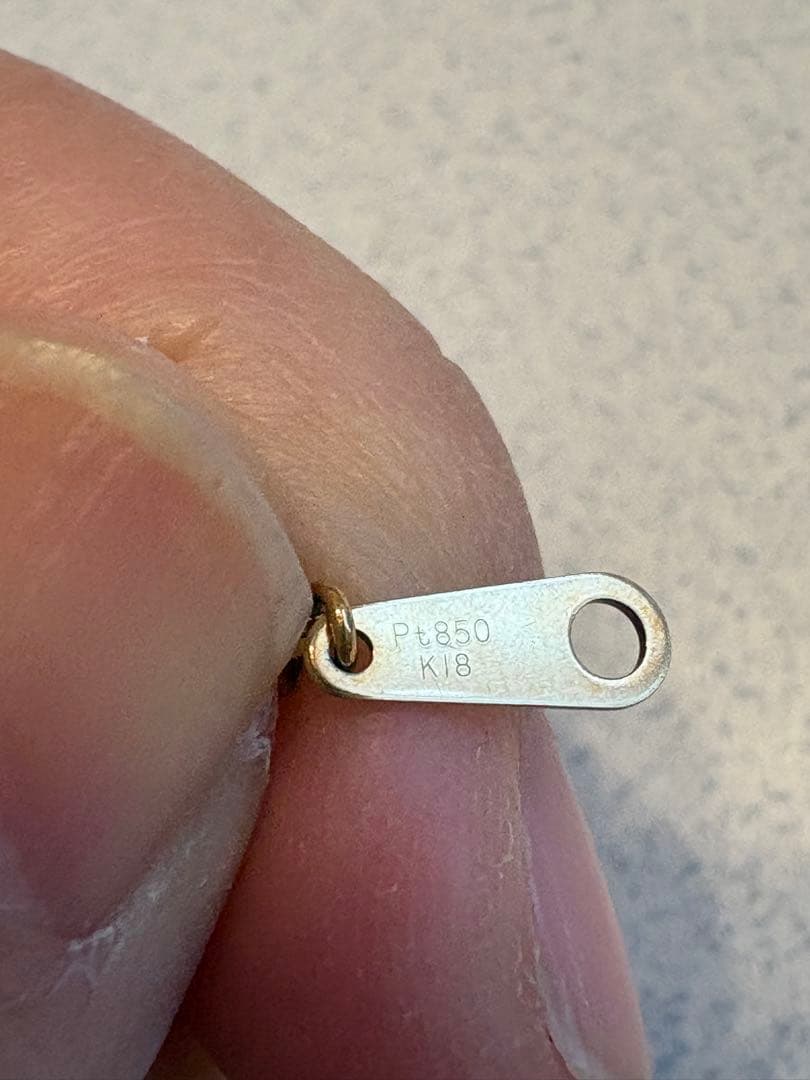 K18 Pt850ブレスレット