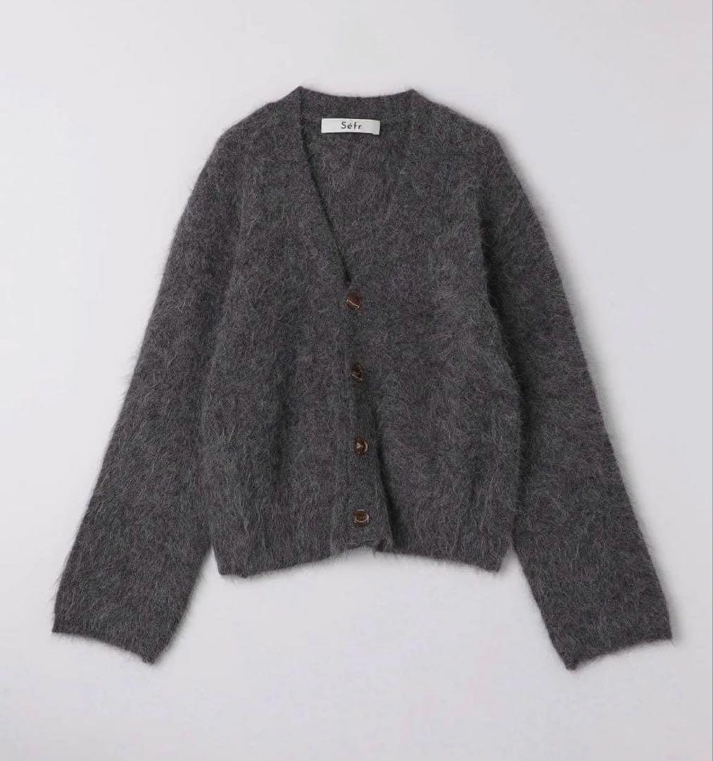 Sefr: LEE CARDIGAN セファ モヘア カーディガン