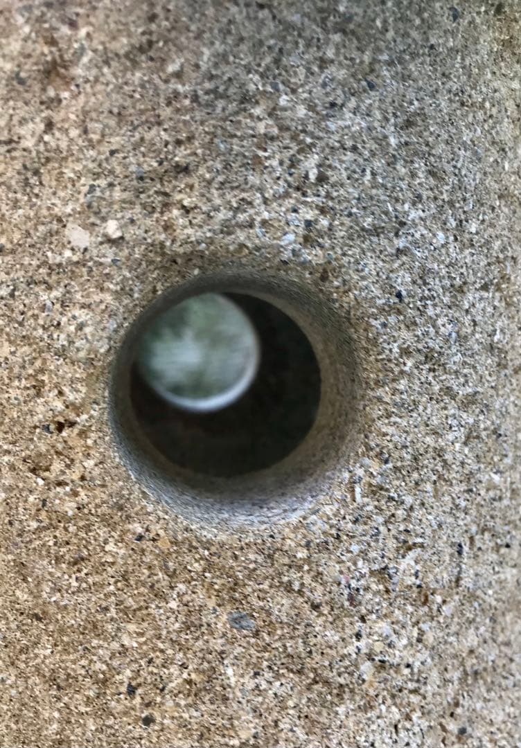 【畦道に佇む藁葺き屋根灯篭・茶庭灯篭・オブジェ・庭石・ガーデニング】箱庭造園