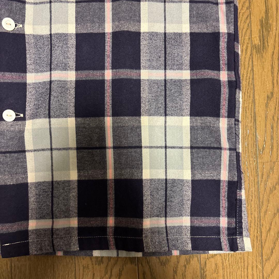 POST O'ALLS ポストオーバーオールズ ネルシャツ サイズS 美品