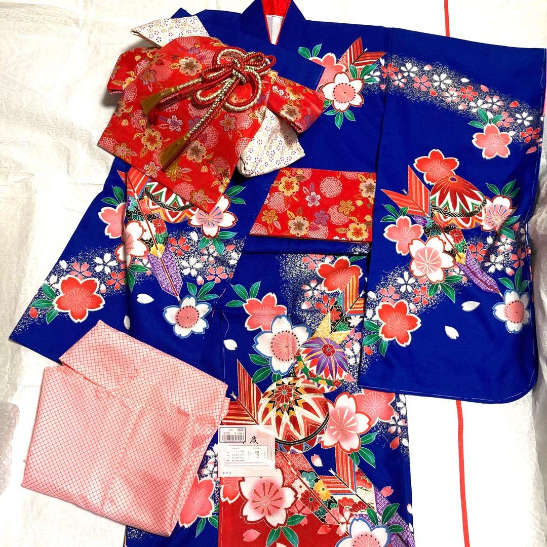 新品　七五三　7歳　お着物