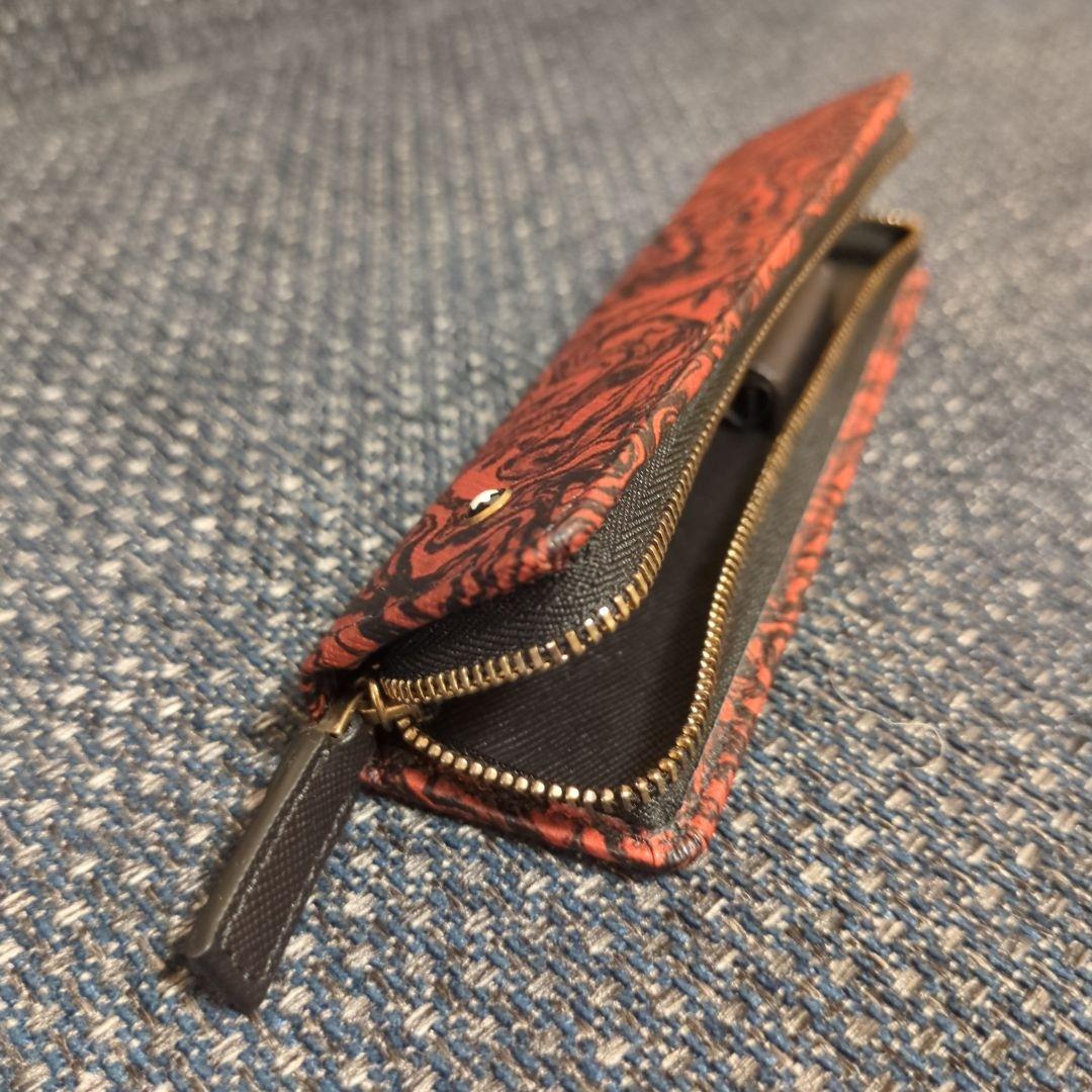 新品未使用品 MONTBLANC モンブラン ラウンドジップ ペンケース