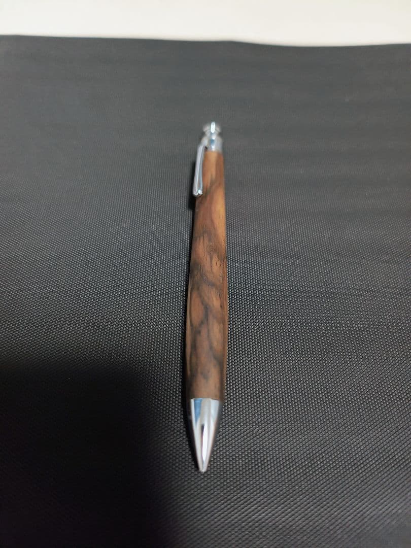 工房楔　黒柿　孔雀杢　木軸　シャーペン　 検索用　野原工芸　ボナンペン