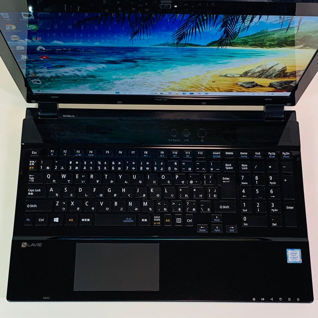 Core i7✨7世代✨SSD2TB✨32GB✨NEC✨オフィス✨ノートパソコン