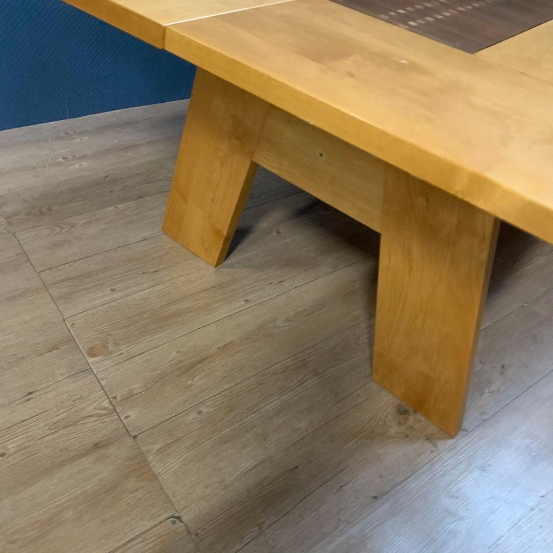 J121R 静岡家具 和風 収納付き LDテーブル W1805