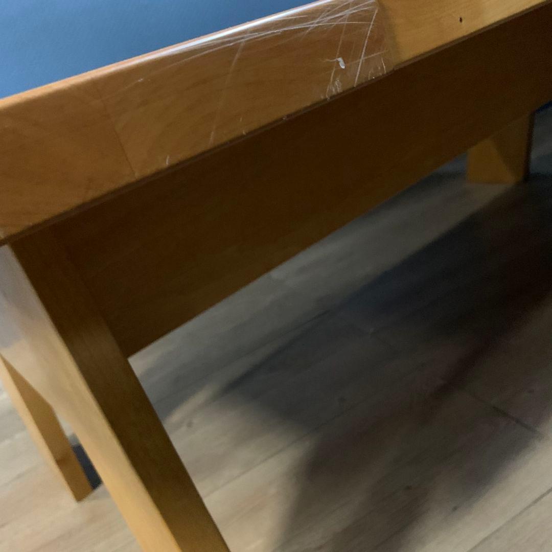 J121R 静岡家具 和風 収納付き LDテーブル W1805