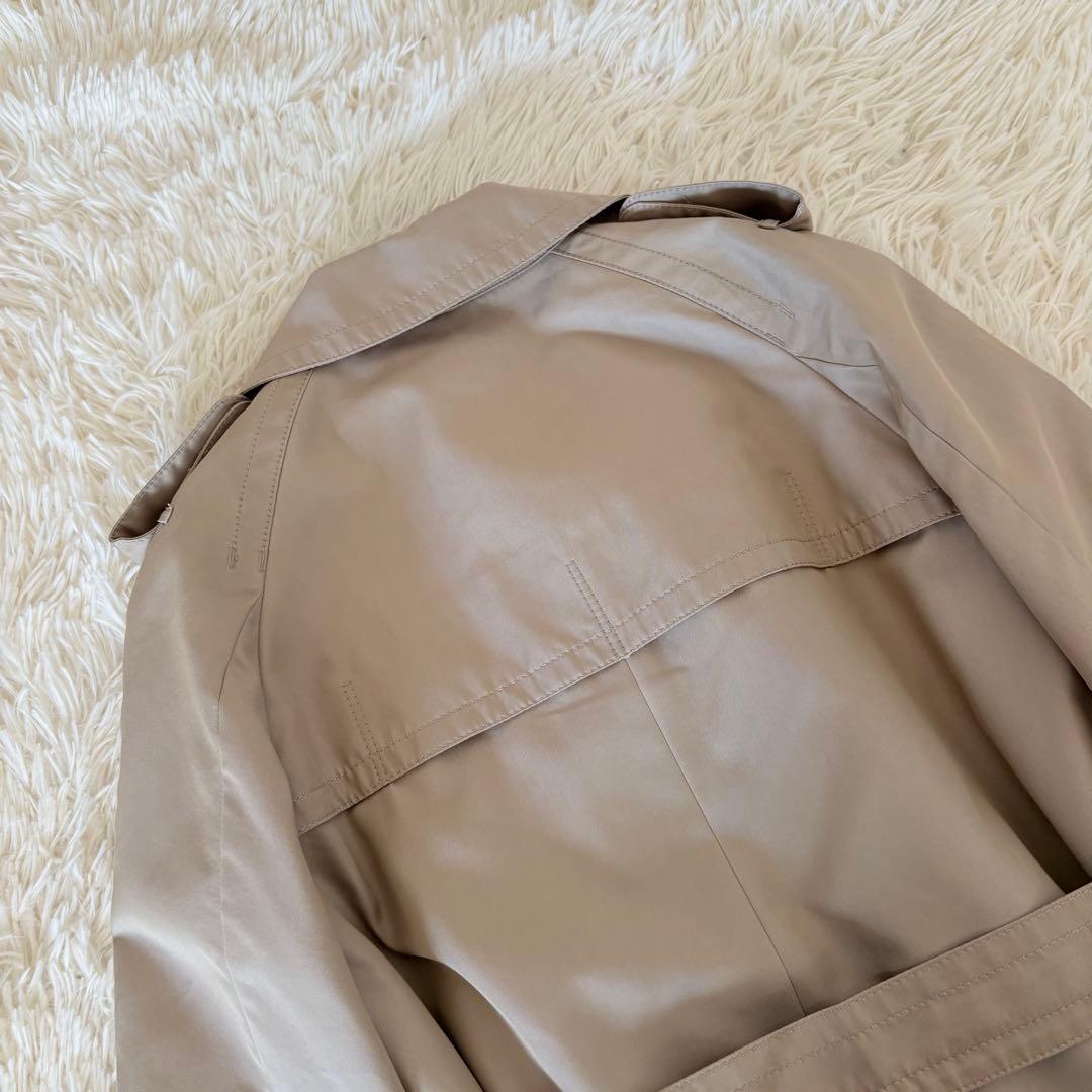 アクアスキュータム　トレンチコート　ウールライナー付　2way ベルト　サイズ8