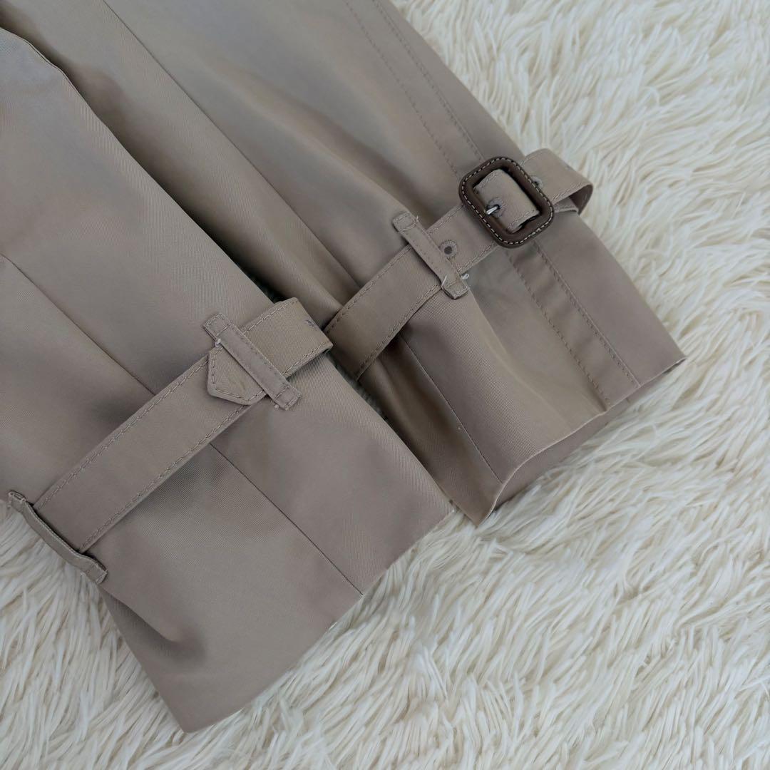 アクアスキュータム　トレンチコート　ウールライナー付　2way ベルト　サイズ8