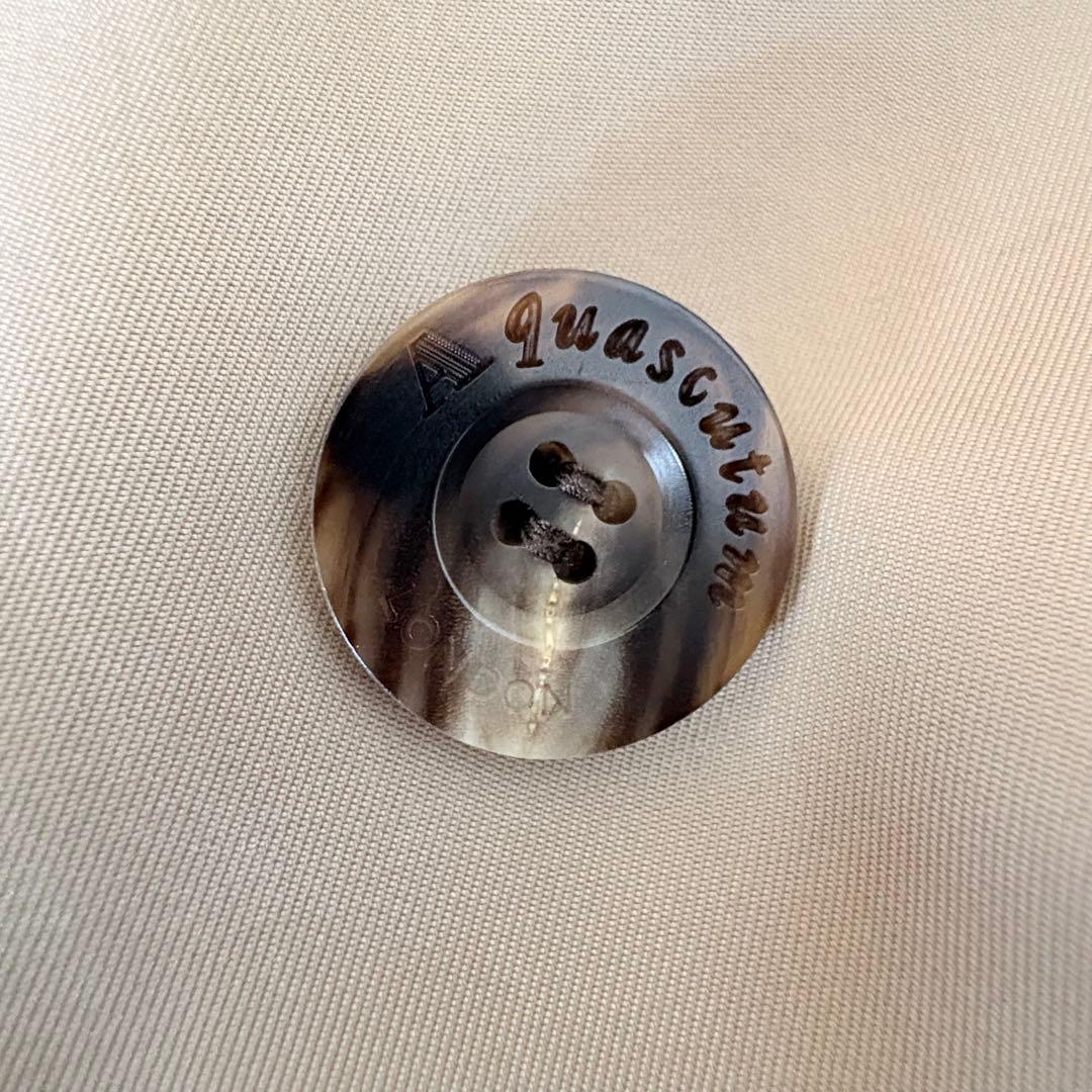 アクアスキュータム　トレンチコート　ウールライナー付　2way ベルト　サイズ8