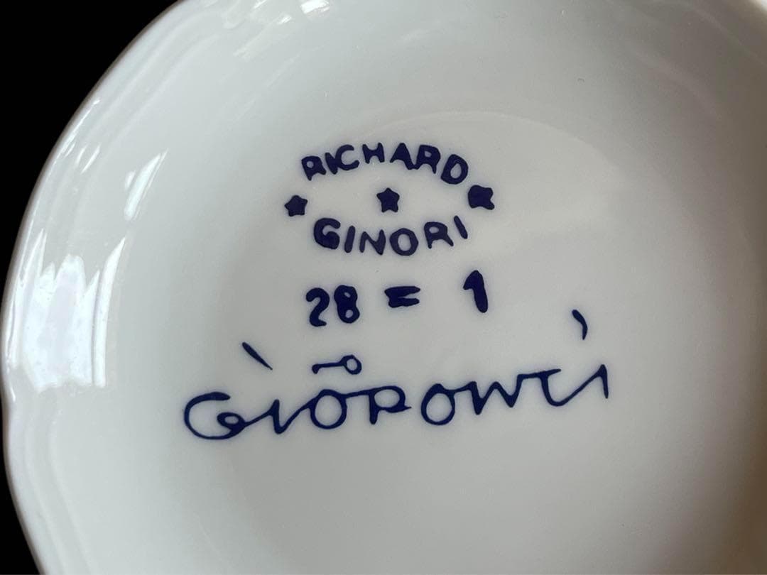 nefer様：リチャードジノリ　プレート　２種６点