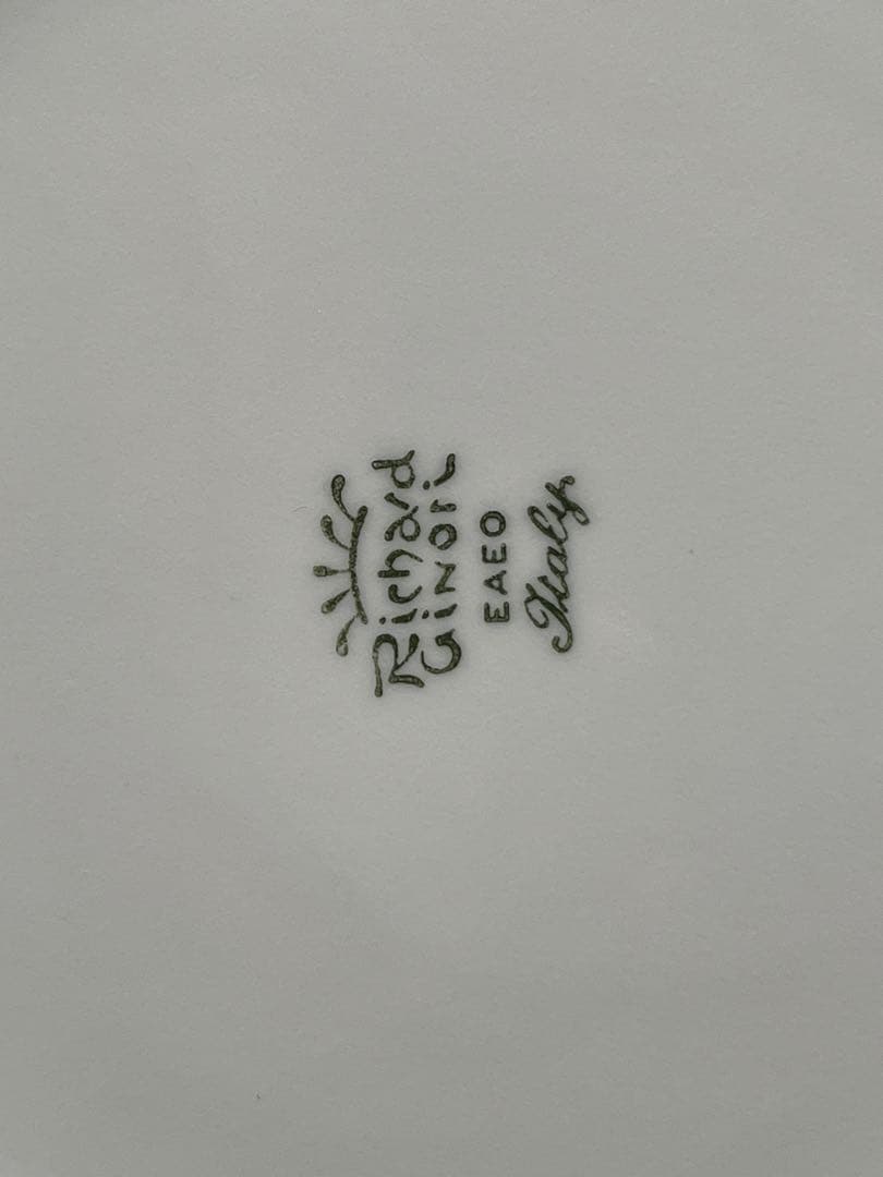 nefer様：リチャードジノリ　プレート　２種６点