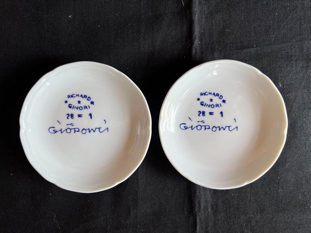 nefer様：リチャードジノリ　プレート　２種６点
