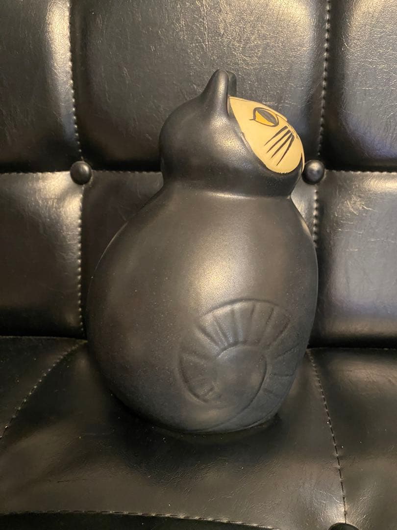 美品★リサラーソンミアMIA 猫の置物　ミディアム LISA LARSON