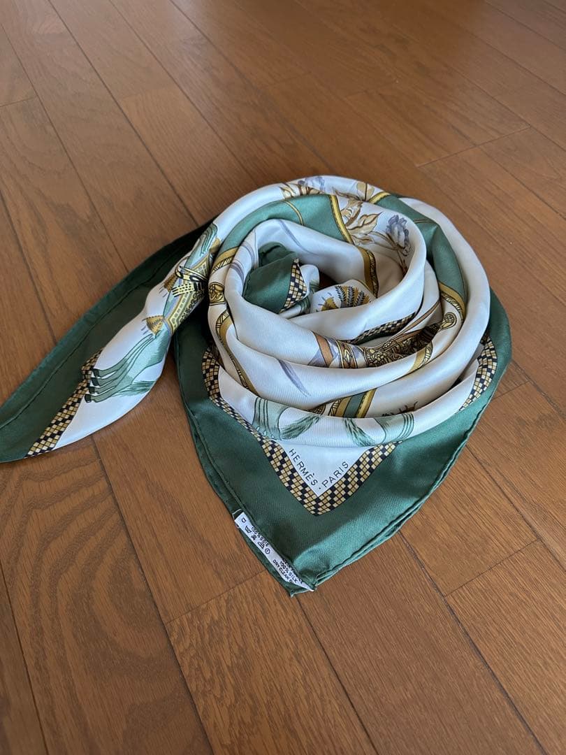 エルメス　スカーフ　カレ　1990 年代　正規店購入品