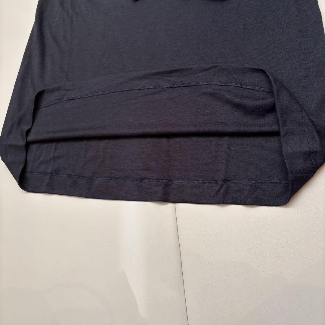 バーバリーロンドン　ドライバーズニット　ノバチェック　ハイネック