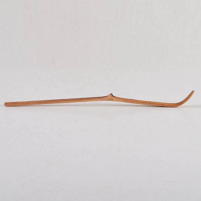 茶道具　宗春作　茶杓　銘「喫茶去」　大徳寺　柳生紹尚書付　共筒共箱　C　8903