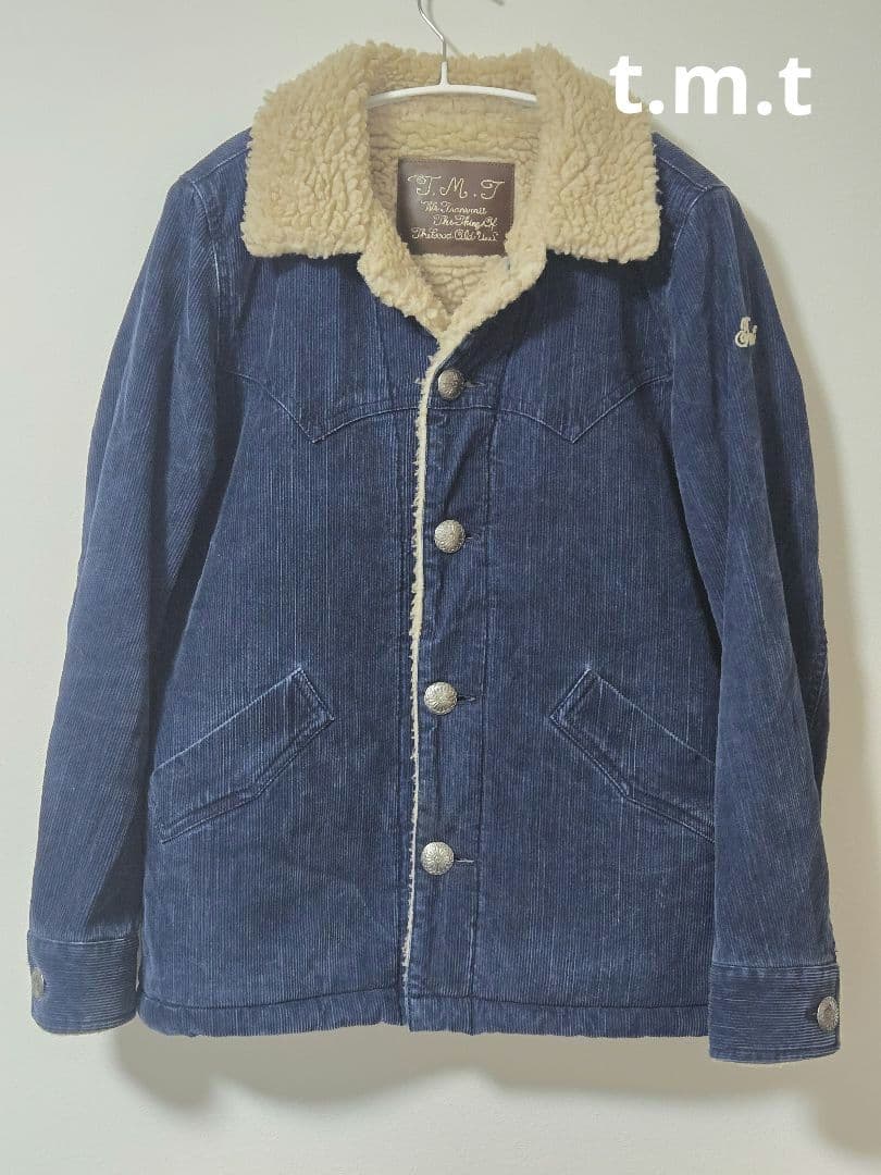 TMT (ティーエムティー) のヴィンテージ・スラブコーデュロイボアランチコート