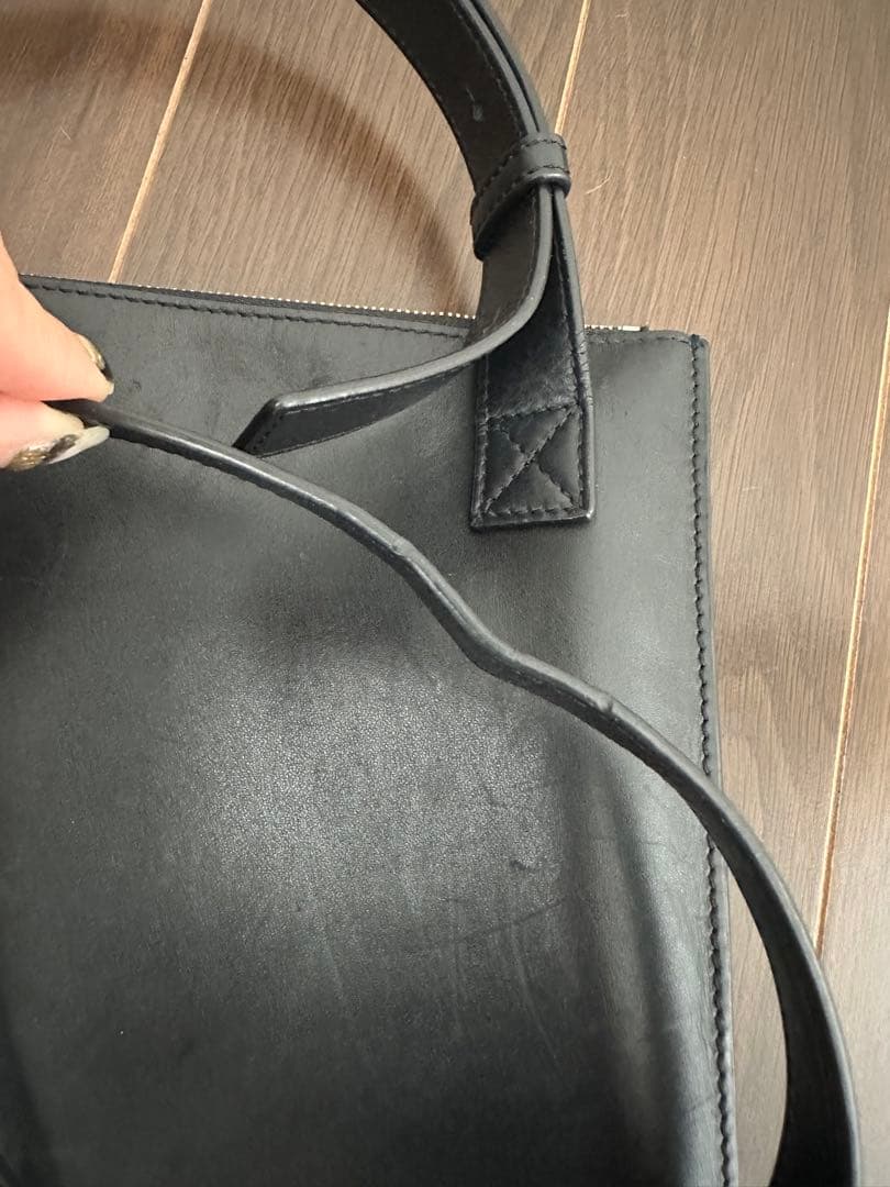 2855 LOEWE ロエベ ガセットフラット メッセンジャー ショルダー