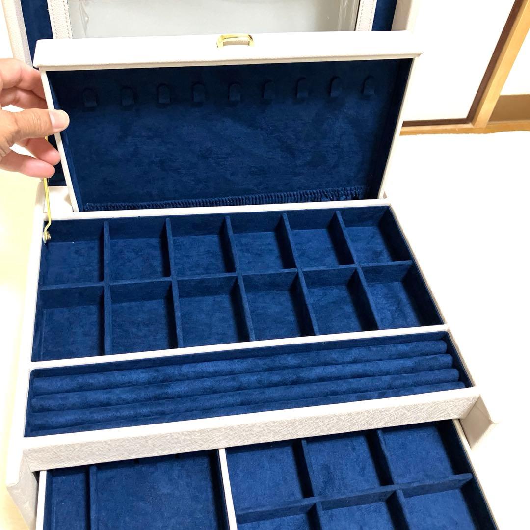 M*o様 グレーの多段式アクセサリーケース