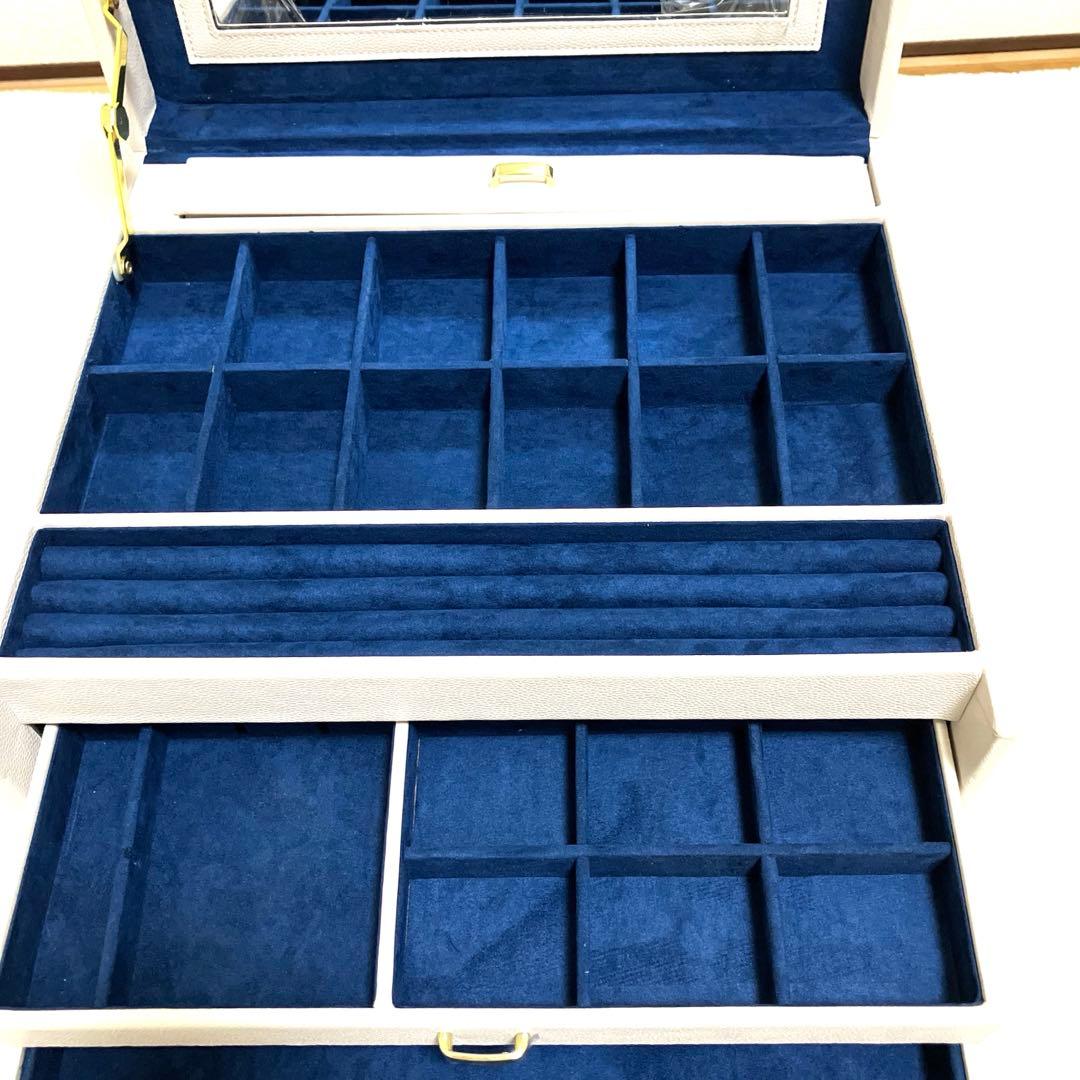 M*o様 グレーの多段式アクセサリーケース