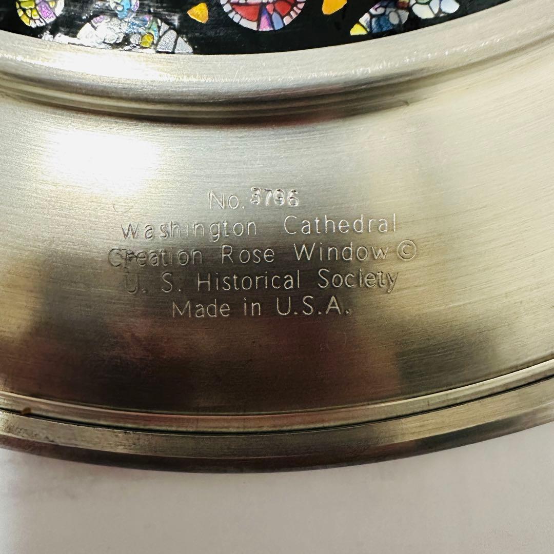 ★貴重★ ワシントン大聖堂 ステンドグラス バラ窓　ローズウィンドウ