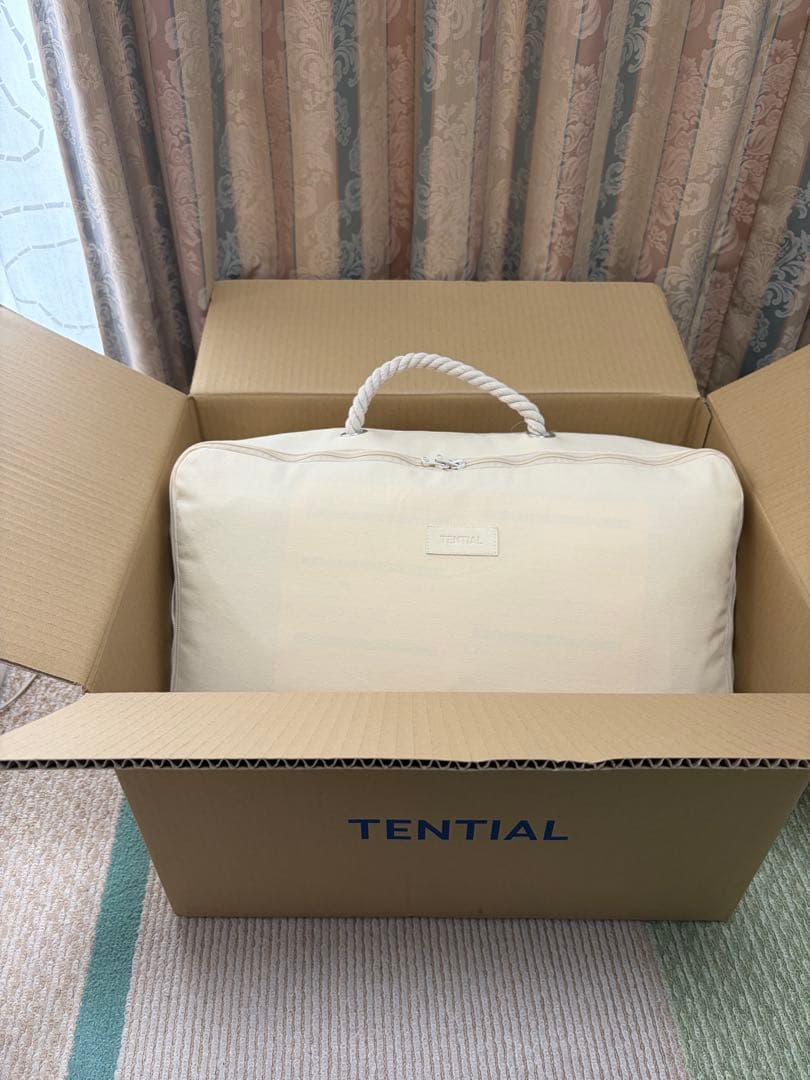 ★BAKUNE プレミアム掛け布団ウォーム　セミダブル　ネイビー