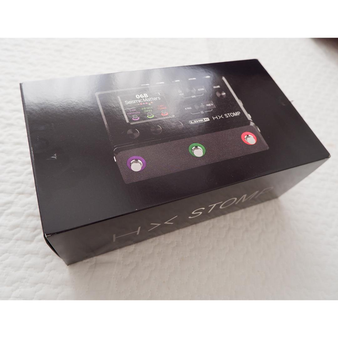 ギター Line6 HX Stomp + oyaide dc-3398 cable