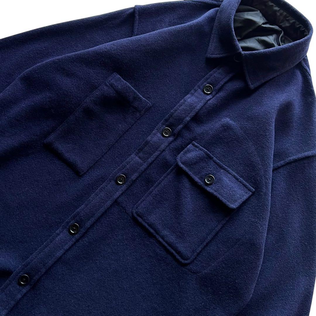 【美品】GoldwinゴールドウィンDurable Wool Shirt/ M