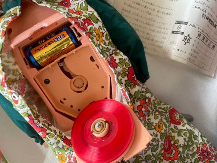 中嶋製作所 おはなし マーガレットちゃん  元箱付き スリープアイ 話ジャンク