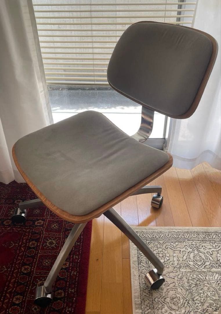 KANADEMONO　昇降デスクチェア グレー