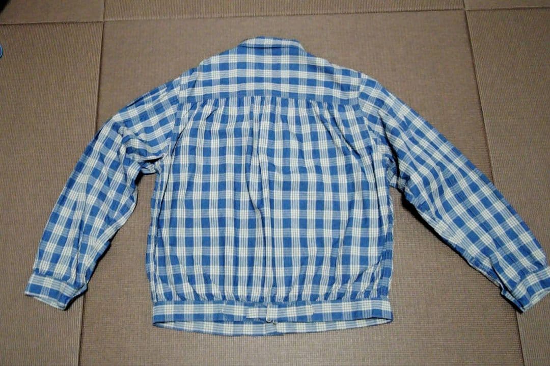 FULLCOUNTパラカチェックワークシャツサイズ38（M）