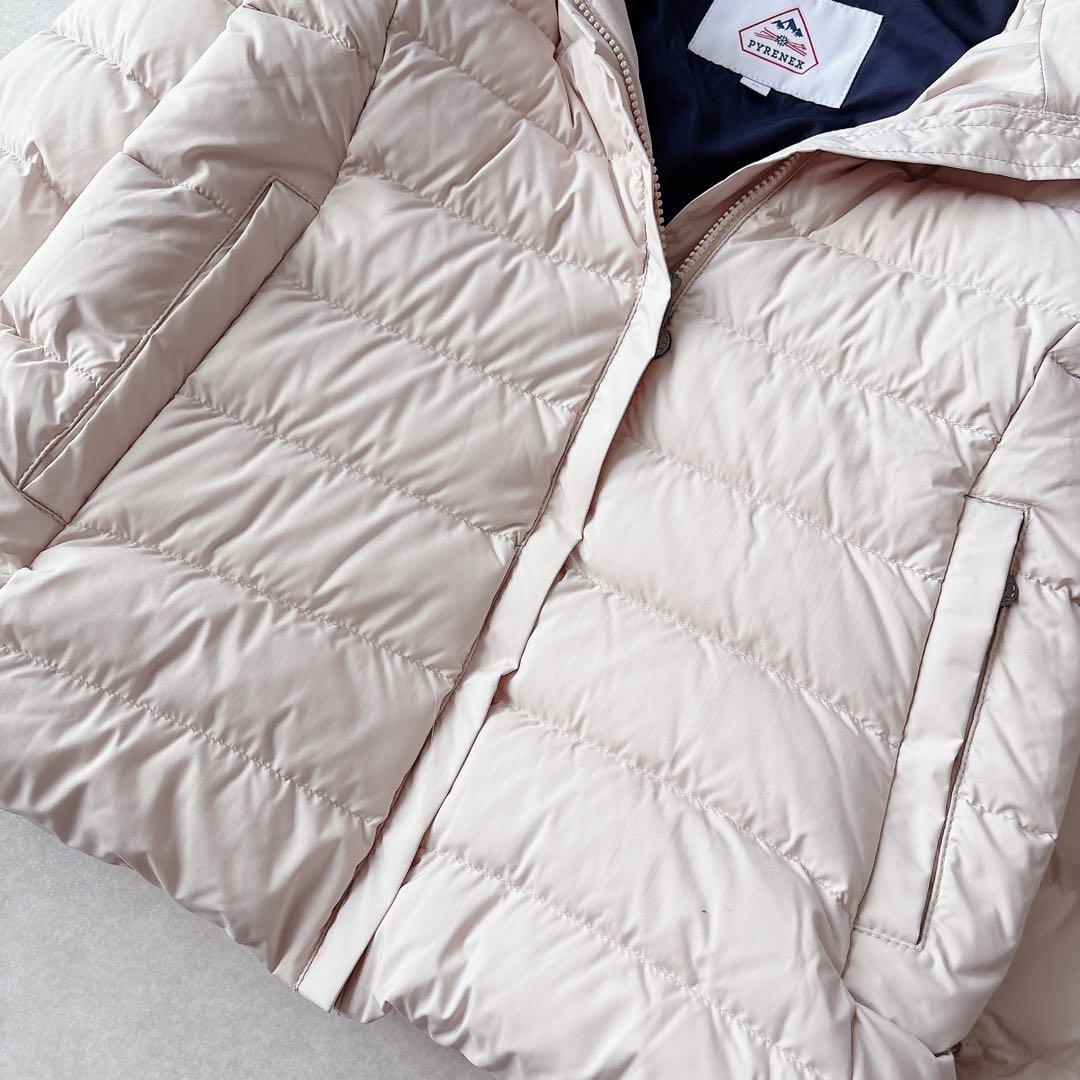 未使用★PYRENEX｜定価9万 SPOUTNIC ショートダウン 白 36