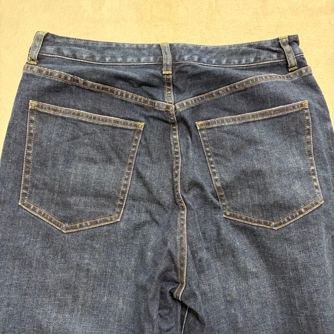 23区 DENIM ストレッチ ワイドパンツ デニム 大きいサイズ 46