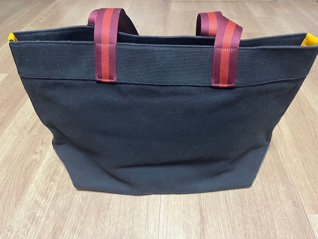 COACH トートバッグ ブラック/イエロー