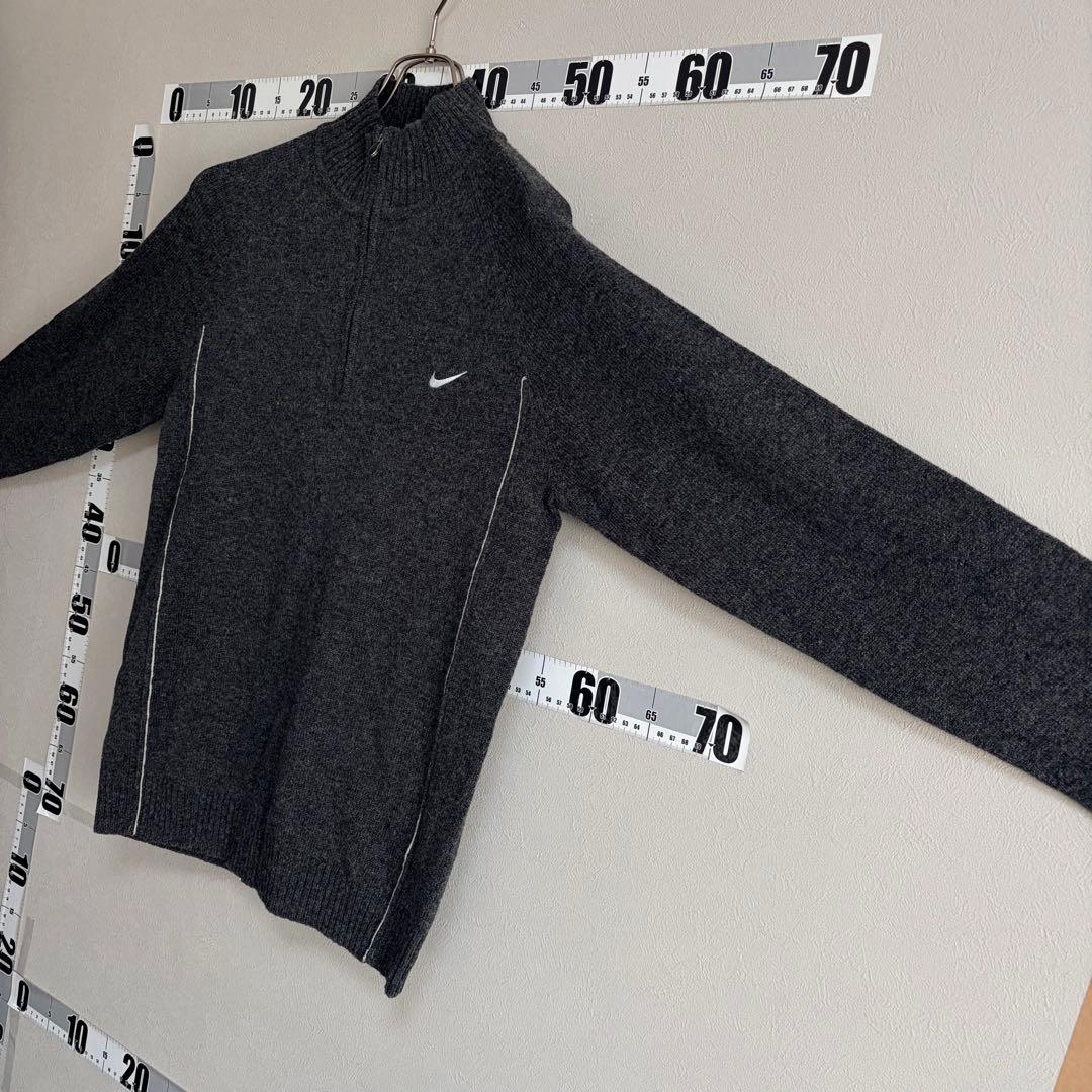 新品 ナイキNIKE golf ゴルフハーフジップ セーター ニット タグ付きM