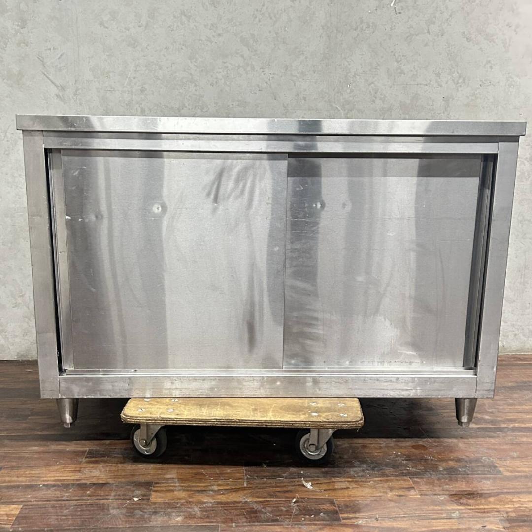 ステンレス作業台 W120×D60×H80cm 業務用 作業台 調理台 ガス台