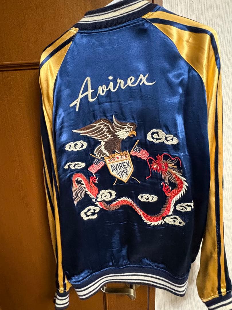 AVIREX スカジャン エアパワー・ドラゴン刺繍