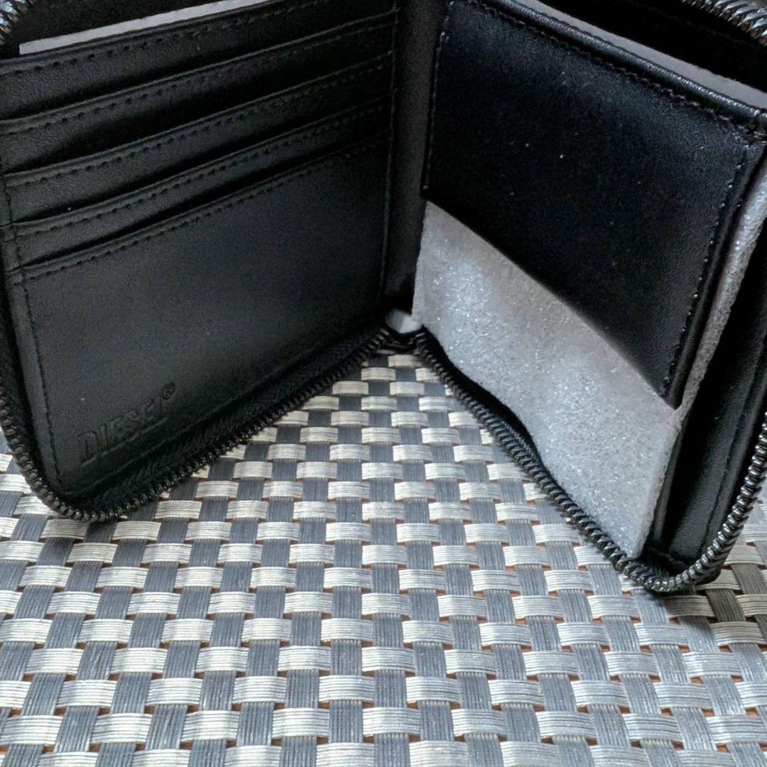DIESEL　ディーゼル　折財布　ロゴ　おしゃれ　人気