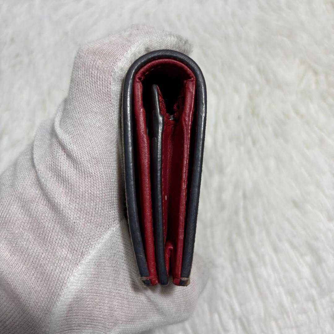 ✨美品✨ グッチ 二つ折り財布 チェリー さくらんぼ PVC GGスプリーム 赤