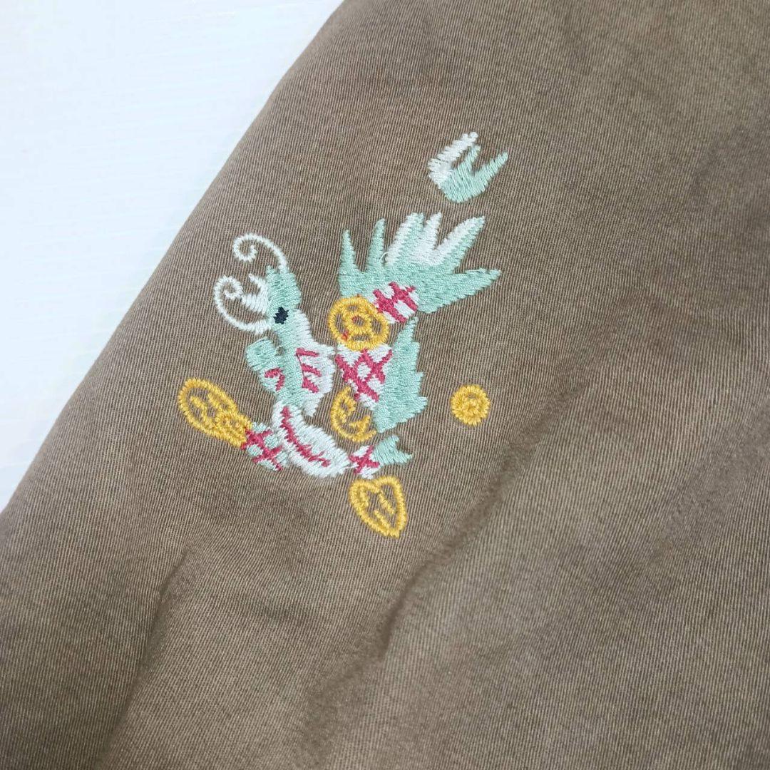 ヒューストン ベトジャン ジャンパー アウター M アメカジ ブルゾン 刺繍