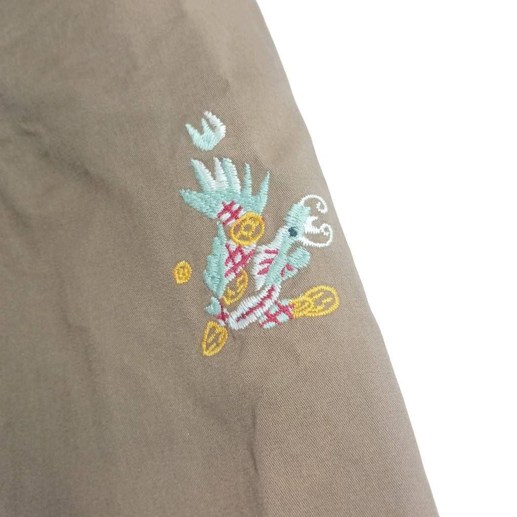 ヒューストン ベトジャン ジャンパー アウター M アメカジ ブルゾン 刺繍