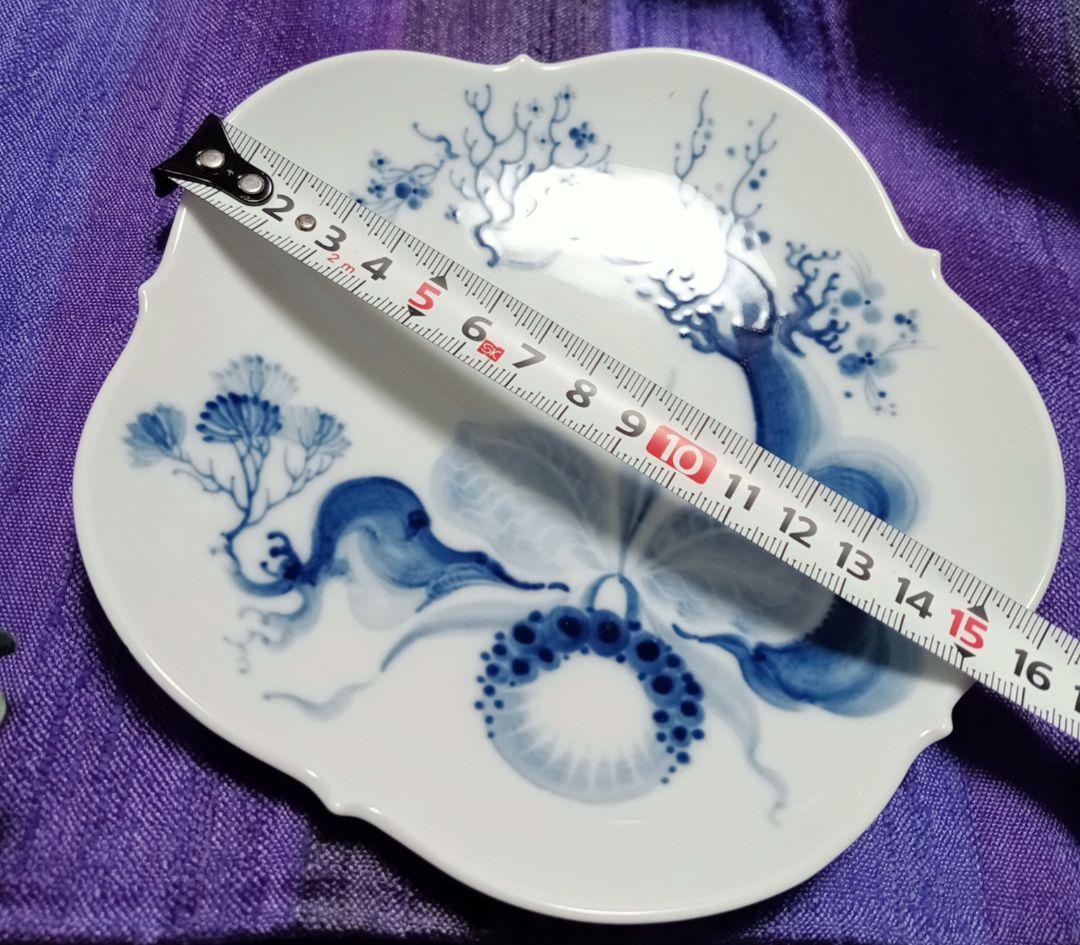 meissen　マイセンブルーオーキッド　プレート皿