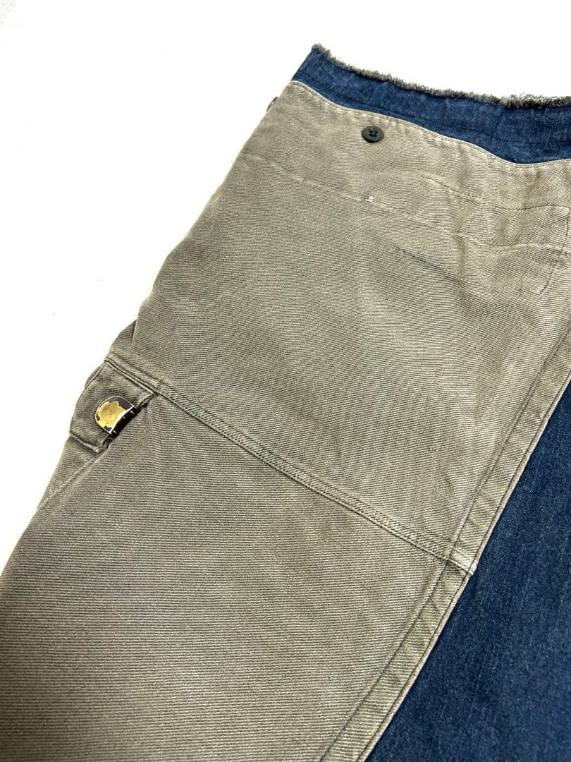 フランス製 MARC LE BIHAN 再構築 リメイク 変形 スカート L